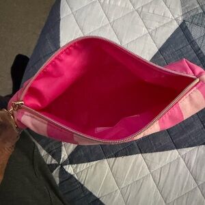 Pink Women's Clutch Bag